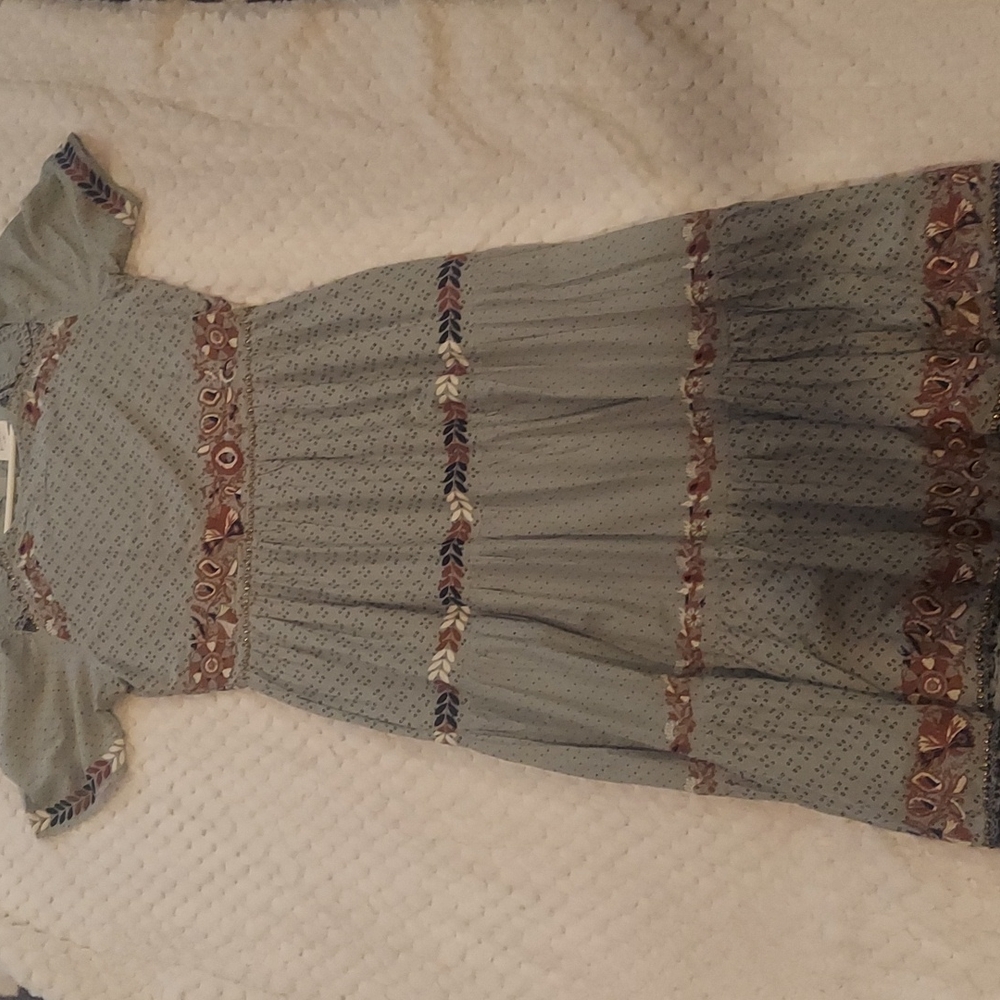 Green bohme dress